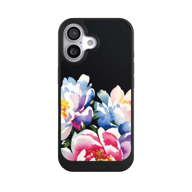 iPhone 17 NIVOcore Pivoines aquarelles