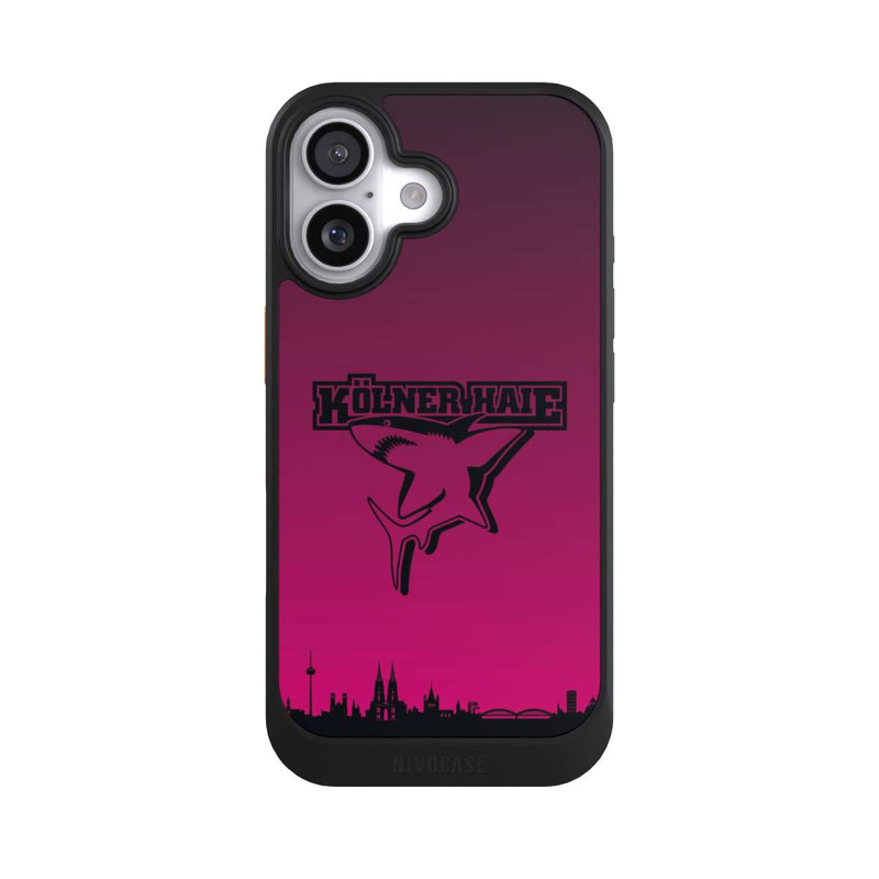 iPhone 17 NIVOcore Kölner Haie Skyline Pink