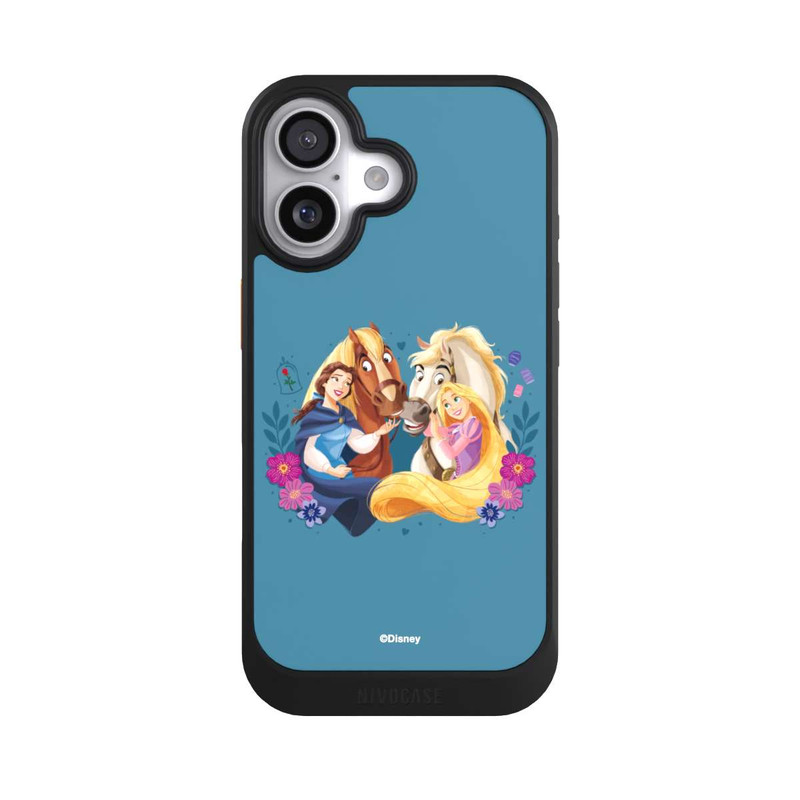 iPhone 17 NIVOcore Disney Princess Belle and Rapunzel with Horses