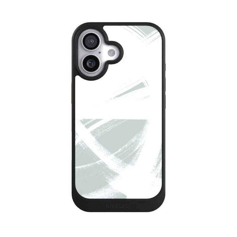 iPhone 17 NIVOcore Abstract Brush Strokes Blush