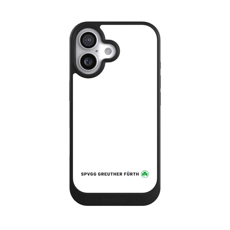 iPhone 17 NIVOcore SPVGG GREUTHER FÜRTH Logo Horizontal weiß
