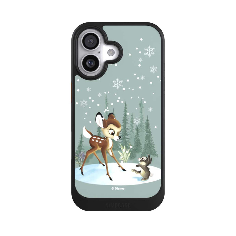 iPhone 17 NIVOcore Bambi und Klopfer Winterwelt