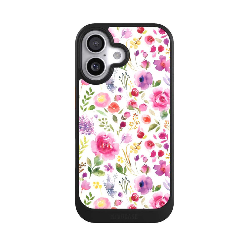 iPhone 17 NIVOcore Roses Flowers Purple