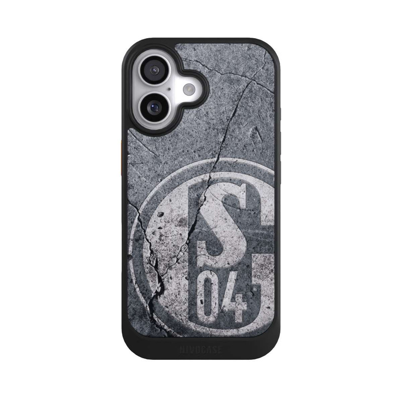 iPhone 17 NIVOcore Schalke 04 Beton Look