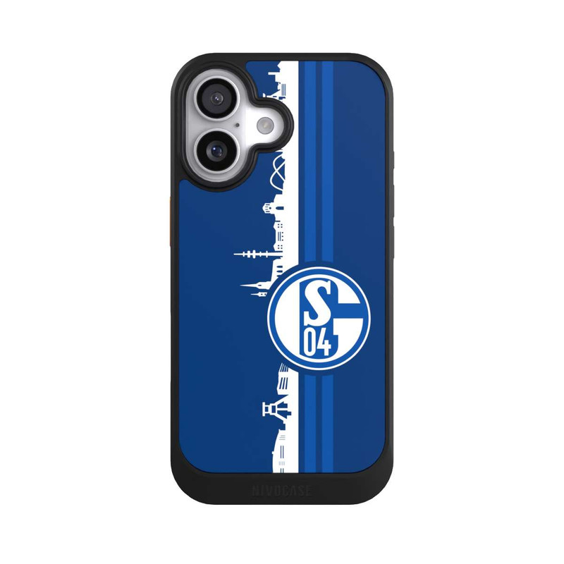 iPhone 17 NIVOcore Schalke 04 Skyline Blau