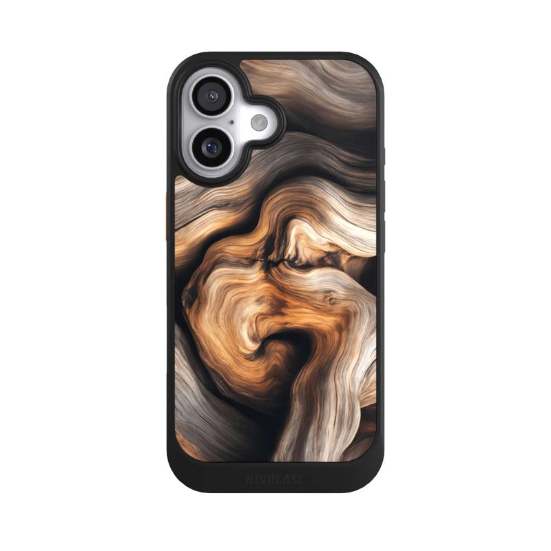 iPhone 17 NIVOcore Rustic Wood