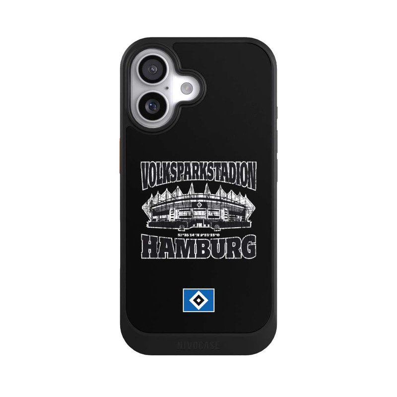 iPhone 17 NIVOcore HSV Volksparkstadion Schwarz