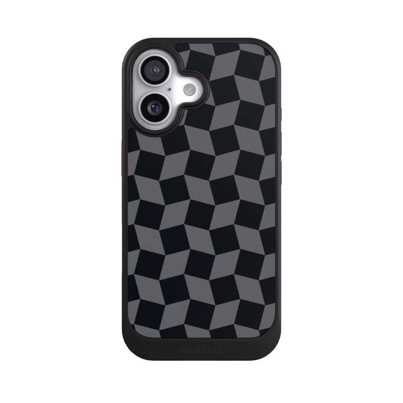 iPhone 17 NIVOcore 3D Würfel-Muster Effektt