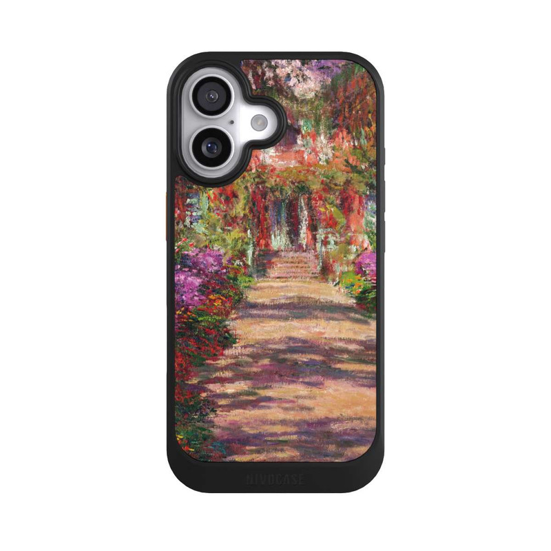 iPhone 17 NIVOcore Eine Allee in Monets Garten in Giverny by Claude Monet