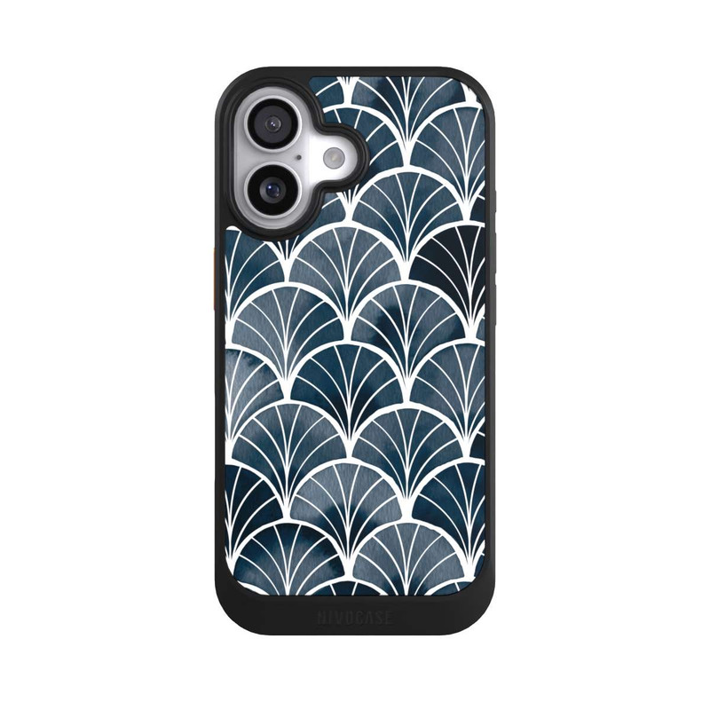iPhone 17 NIVOcore Botanische Brise Art Deco Grau