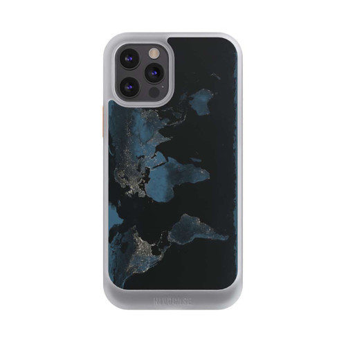 Apple iPhone 12 Pro NIVOcore Carte du Monde Nuit