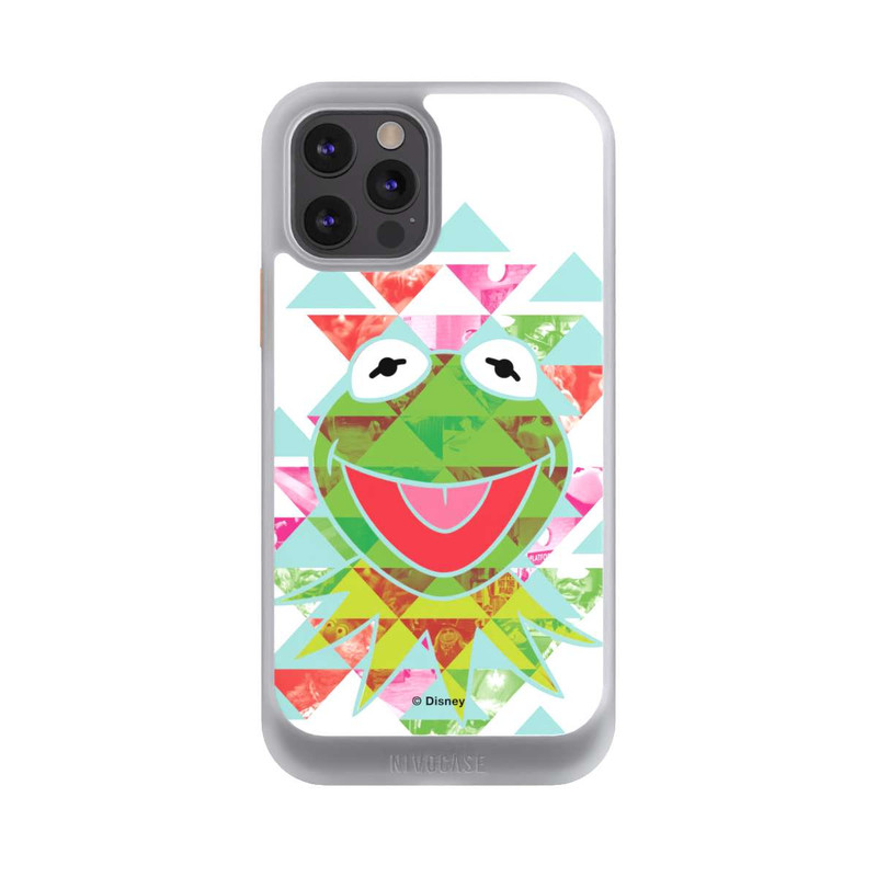 iPhone 12 Pro NIVOcore Kermit Dreiecke Weiß