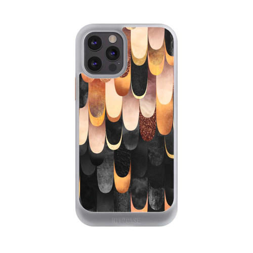 Apple iPhone 12 Pro NIVOcore Plumes Cuivre et Noir