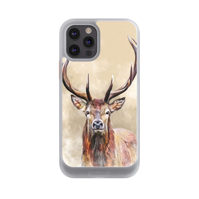 iPhone 12 Pro NIVOcore Gezeichneter Hirsch