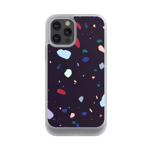 Apple iPhone 12 Pro NIVOcore Modern Dark Rounded Terrazzo