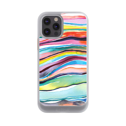 Apple iPhone 12 Pro NIVOcore Aquarell Achatschichten