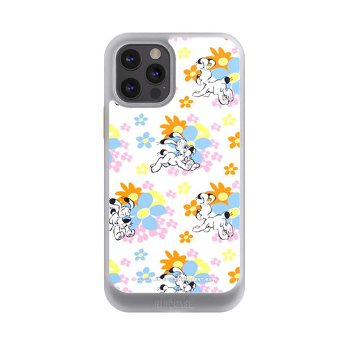 Apple iPhone 12 Pro NIVOcore Idéfix sur fleurs colorées