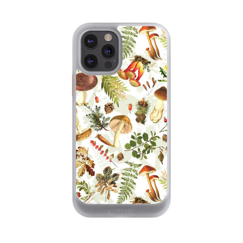 Apple iPhone 12 Pro NIVOcore Pilzmuster Weiß