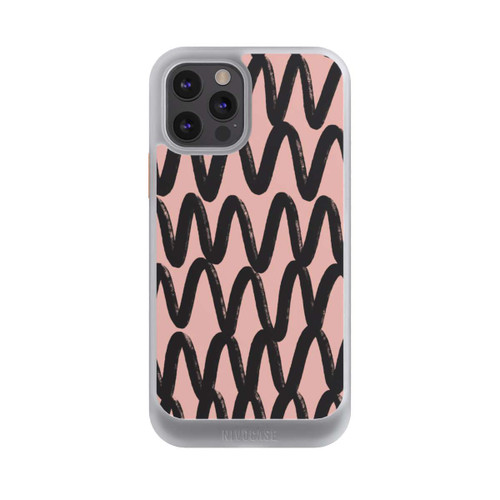 Apple iPhone 12 Pro NIVOcore Schwarzes Zickzack