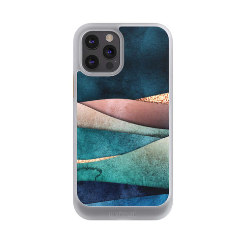 Apple iPhone 12 Pro NIVOcore Vagues bleu-or