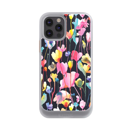Apple iPhone 12 Pro NIVOcore Wildblumen schwarz