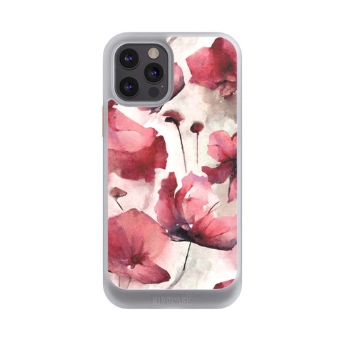 Apple iPhone 12 Pro NIVOcore Wilde Mohnblumen Aquarell mit KI