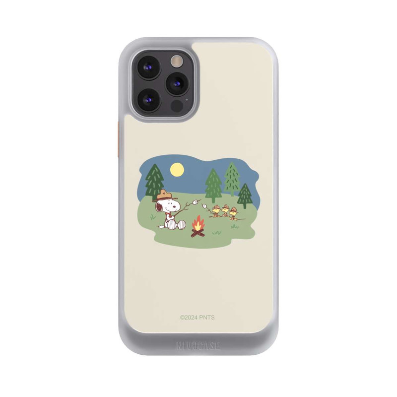 iPhone 12 Pro NIVOcore Snoopy Lagerfeuer
