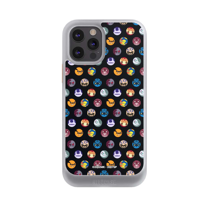 iPhone 12 Pro NIVOcore Bijuu Muster Schwarz