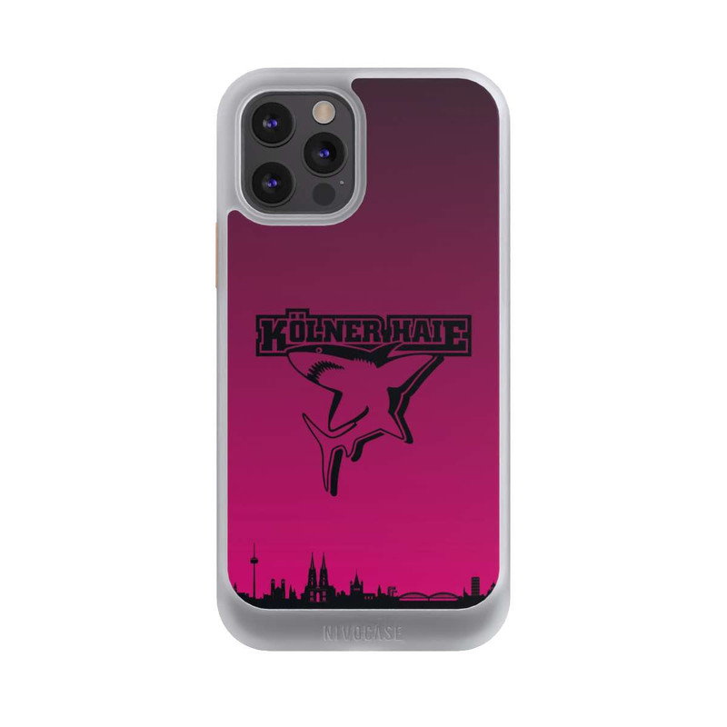iPhone 12 Pro NIVOcore Kölner Haie Skyline Pink