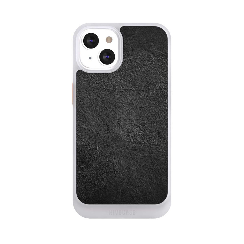 iPhone 13 NIVOcore Betonwand Schwarz