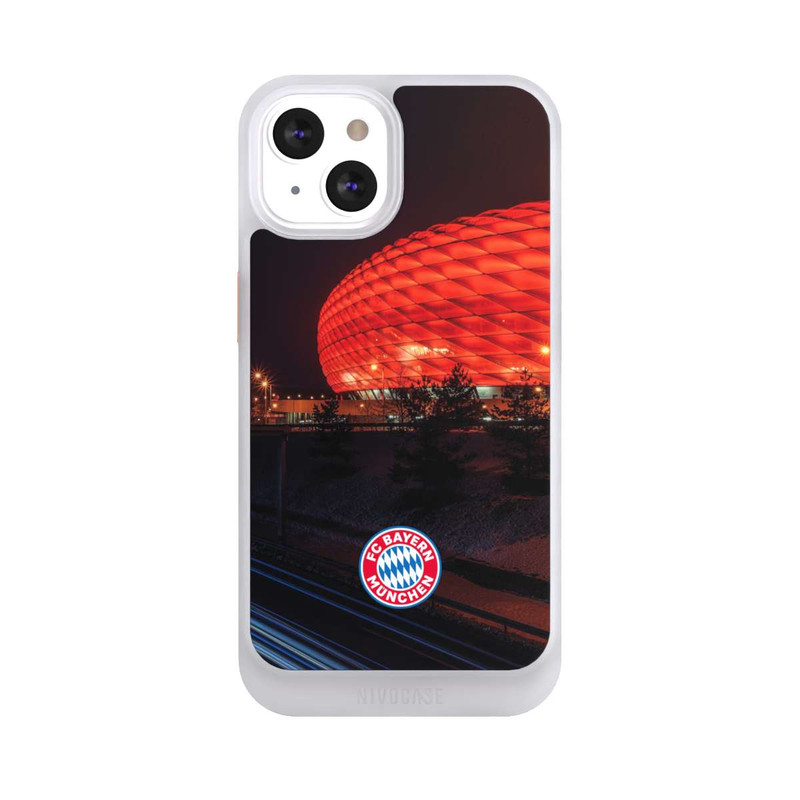 iPhone 13 NIVOcore Allianz Arena bei Nacht FCB