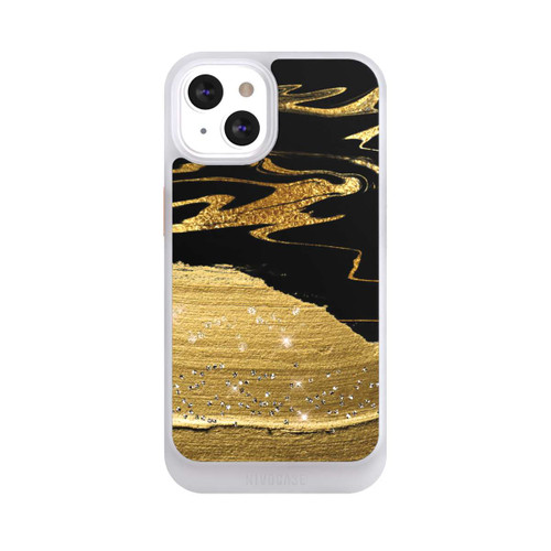 Apple iPhone 13 NIVOcore Marble Golden Look Veins
