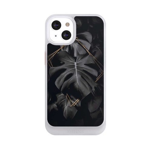 Apple iPhone 13 NIVOcore Black Leaves