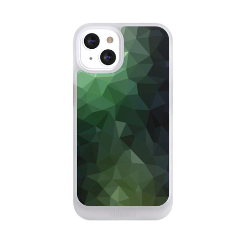Apple iPhone 13 NIVOcore Polygonal Mosaic Green
