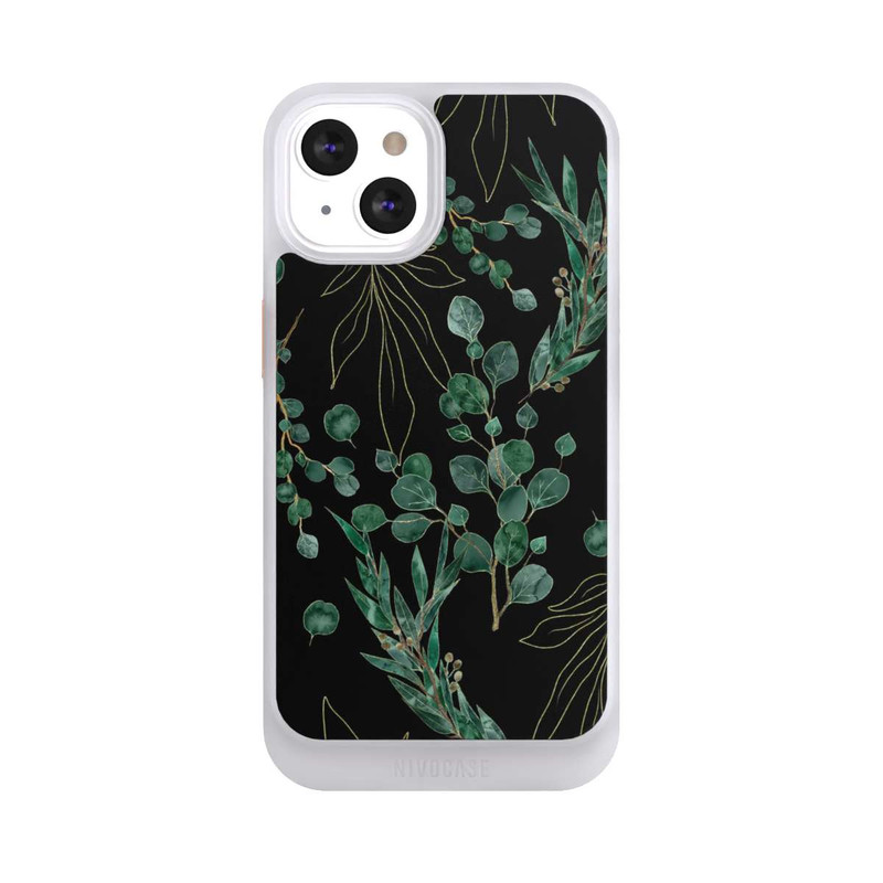 iPhone 13 NIVOcore Eucalyptus Leaves black