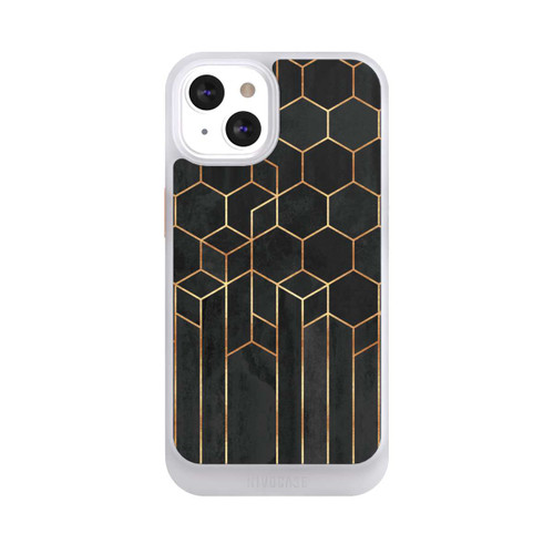 Apple iPhone 13 NIVOcore Schwarze Sechsecke