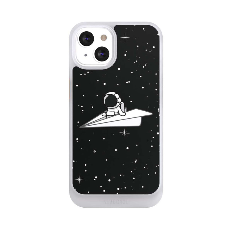 iPhone 13 NIVOcore Astronaut Paper Plane Comic