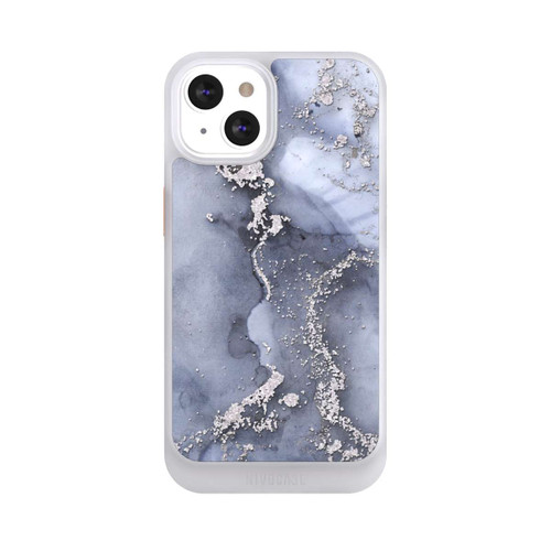Apple iPhone 13 NIVOcore Ink Blue Silver