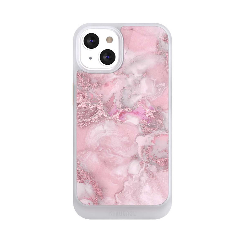 iPhone 13 NIVOcore Alcohol Ink Pink
