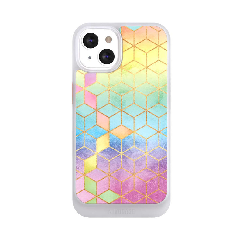 iPhone 13 NIVOcore Regenbogenwürfel