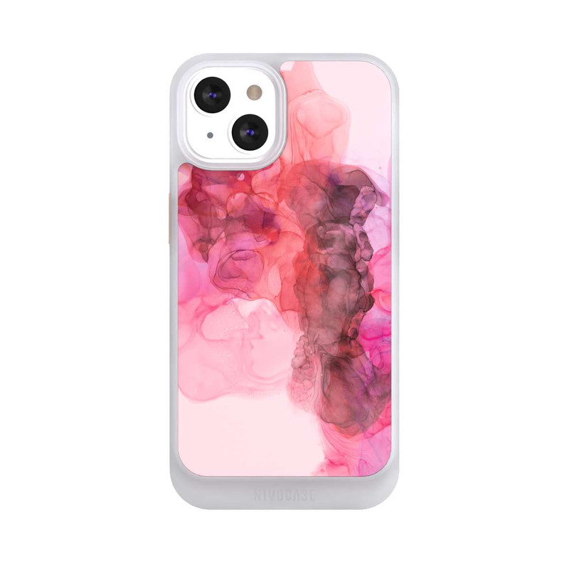 iPhone 13 NIVOcore Alcohol Ink Fuchsia Fantasy