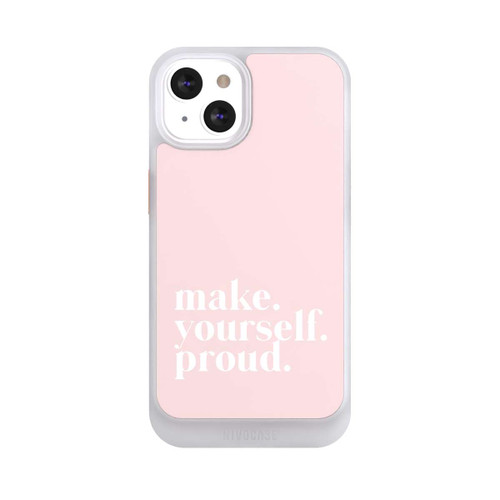 Apple iPhone 13 NIVOcore Make Yourself Proud Zitat - Altrosa