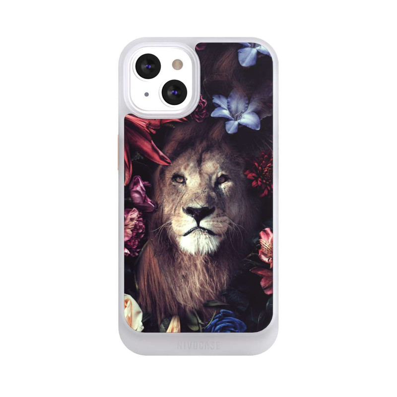 iPhone 13 NIVOcore Lion Flower Frame