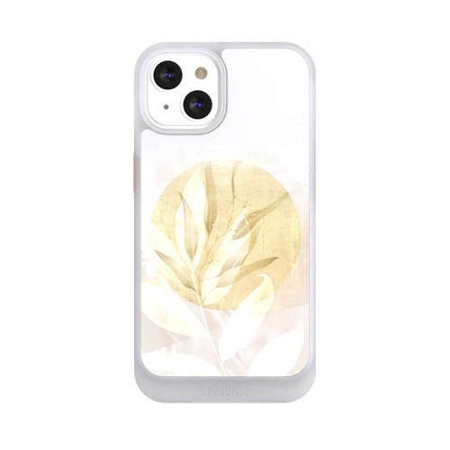 Apple iPhone 13 NIVOcore Boho Gold Blumen Kunst