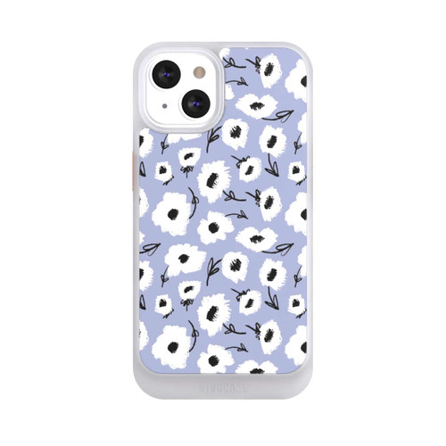 Apple iPhone 13 NIVOcore Pattern Fleurs Lilas