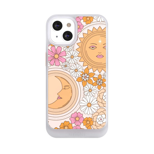 Apple iPhone 13 NIVOcore Mond-Sonne-Blumen