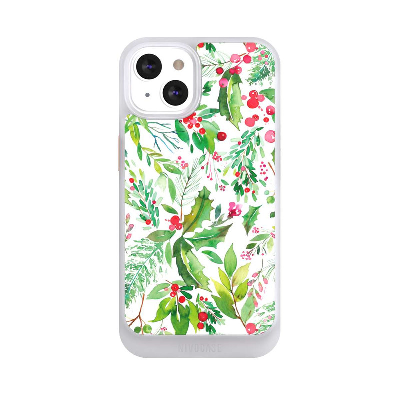 iPhone 13 NIVOcore Weihnachtlicher Palmenzweig Natur