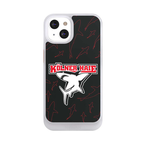 Apple iPhone 13 NIVOcore Haie Muster Rot