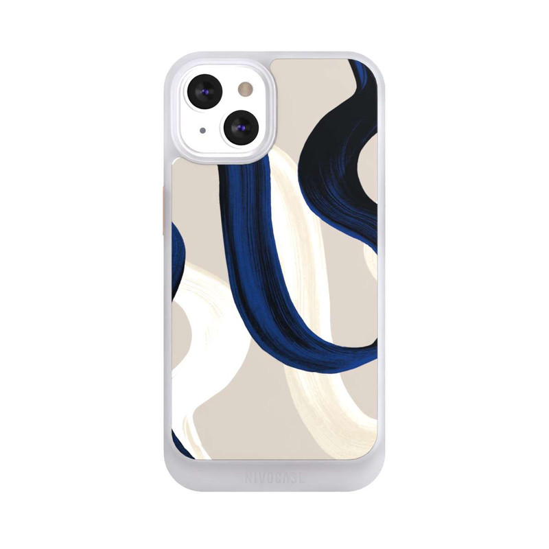 iPhone 13 NIVOcore Traits de pinceau abstraits 80