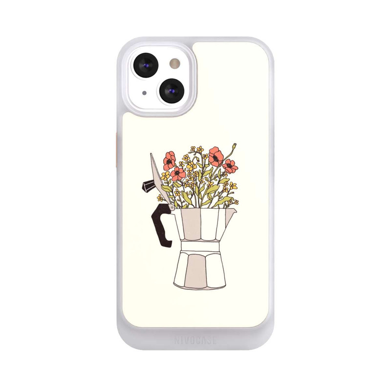 iPhone 13 NIVOcore Moka Blumen